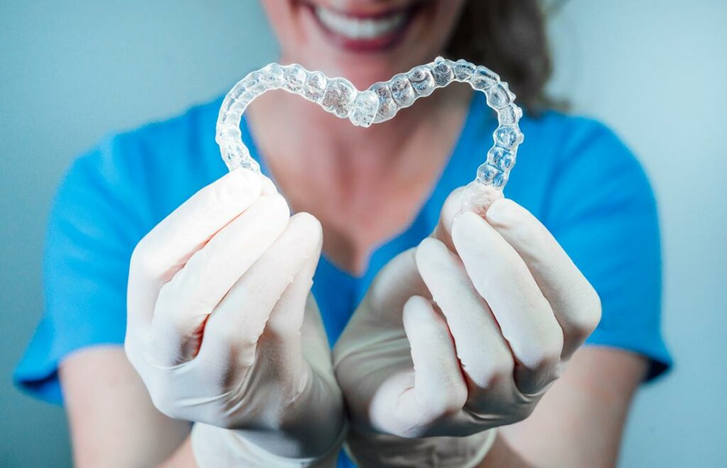 Invisalign The Truth About Staining Around Attachments Family Braces