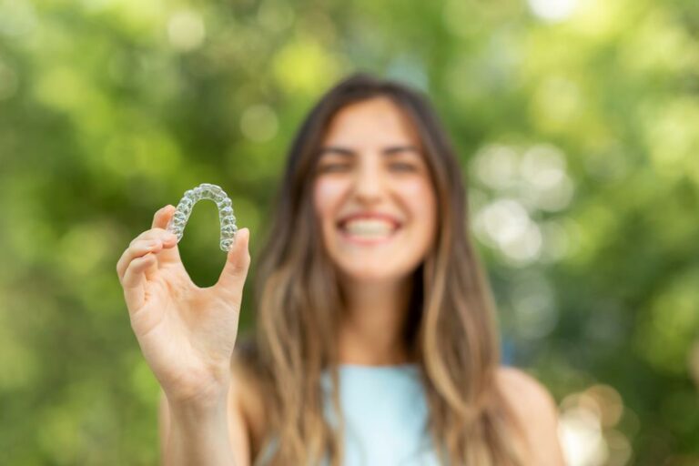 Ashamed & stained attachments : r/Invisalign